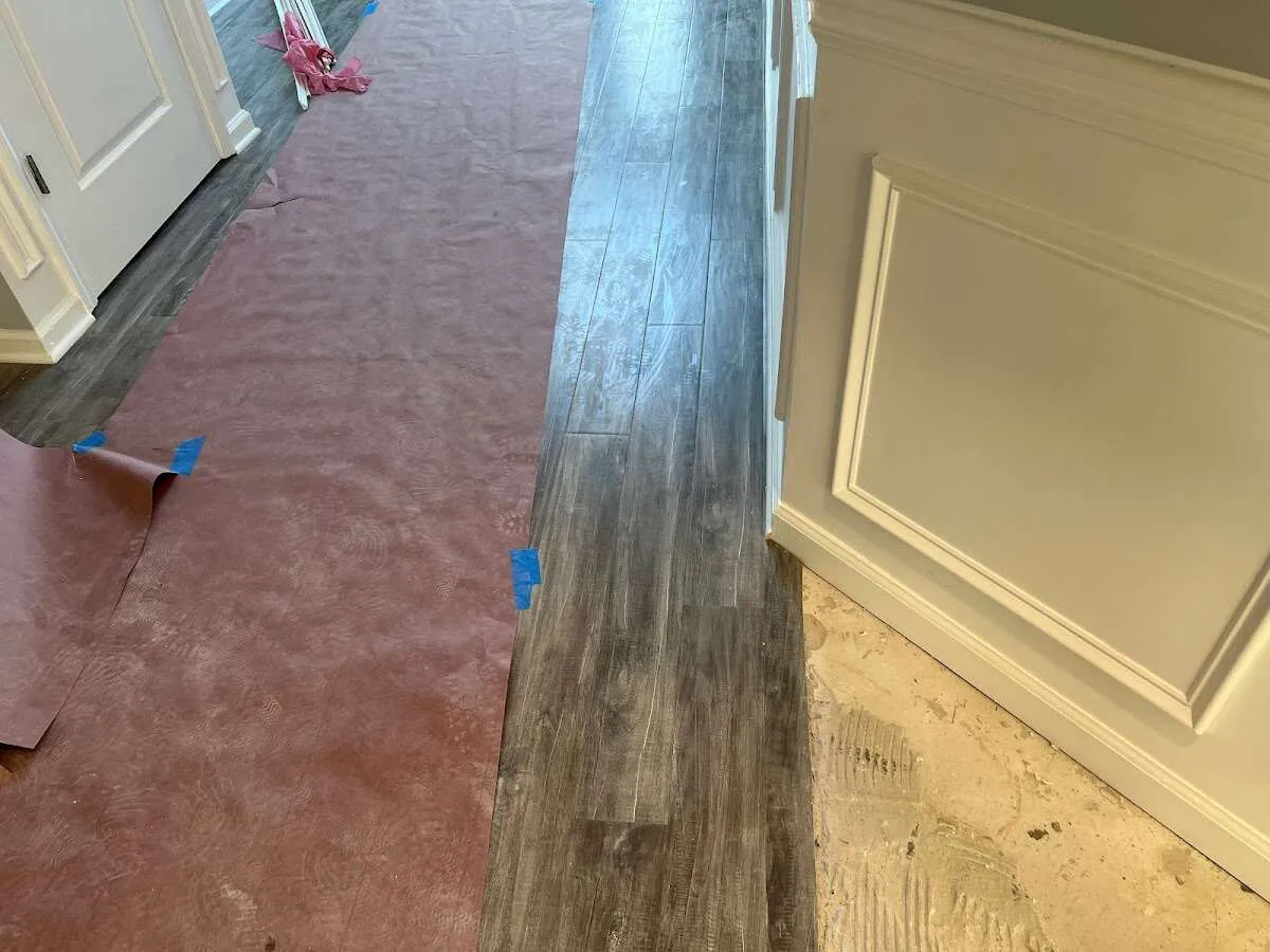 Completed marble shower restoration in Camden